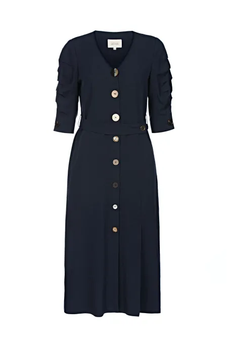 Šaty s výstřihem do V