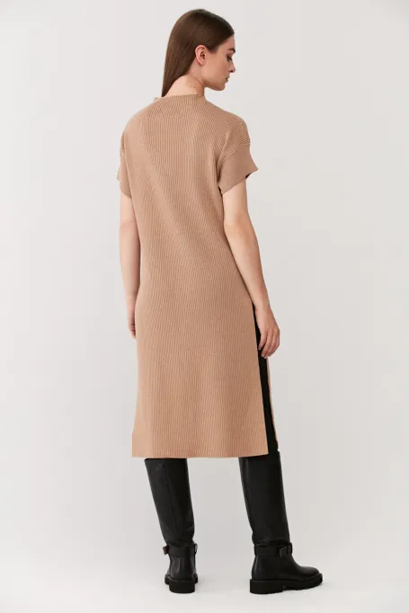 Pleteni tunika z merino vlny