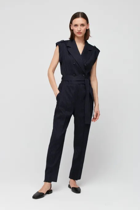 Námořnický overal s lnem