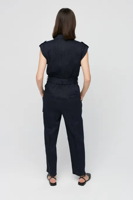 Námořnický overal s lnem