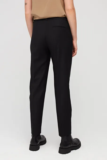 Námořnické modré oblekové kalhoty