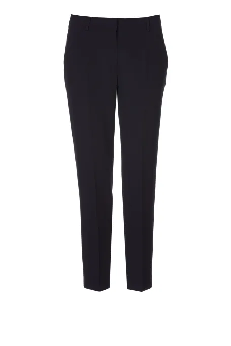 Námořnické modré oblekové kalhoty