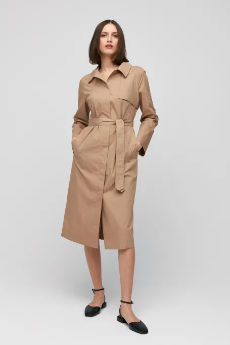 Košilové šaty z bavlny