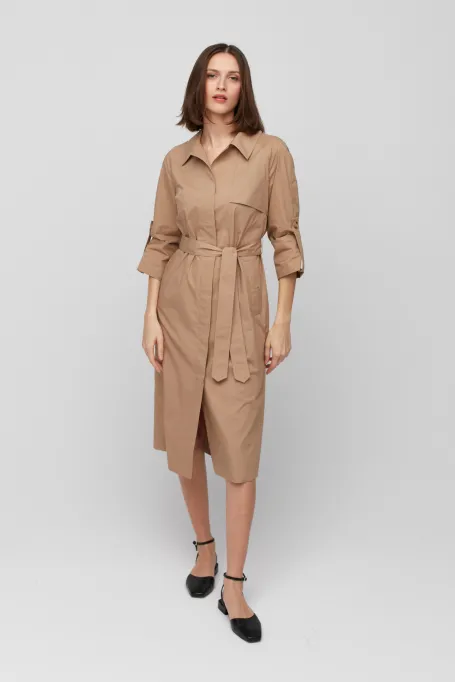 Košilové šaty z bavlny