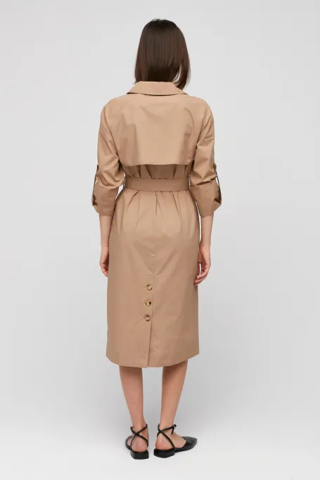 Košilové šaty z bavlny