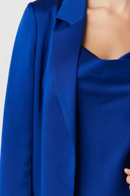 Nezapínané sako k šatům