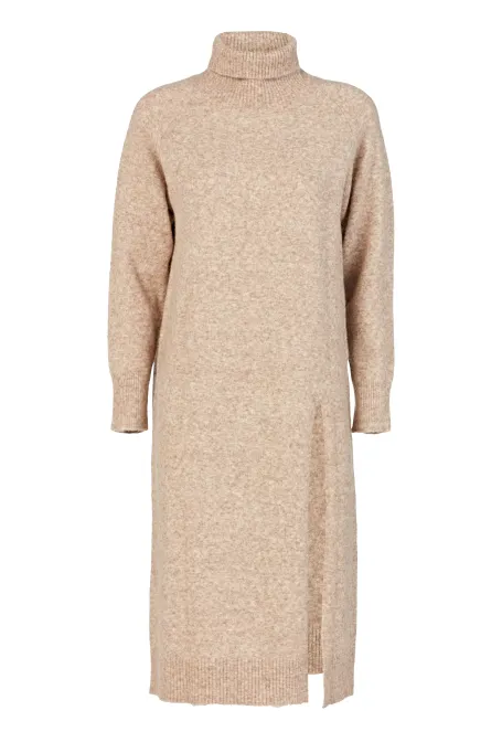 Pletená tunika s alpakou rolák