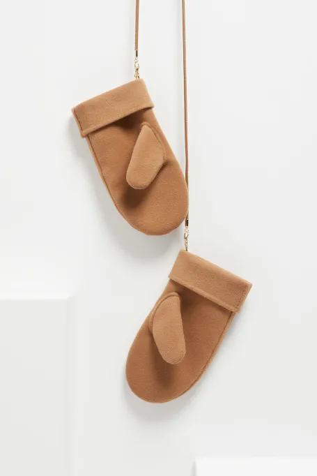 Vlněné rukavice doubleface