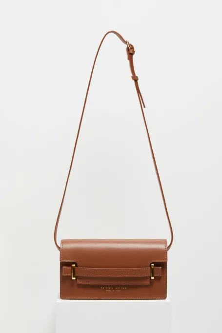 Kožená mini kabelka