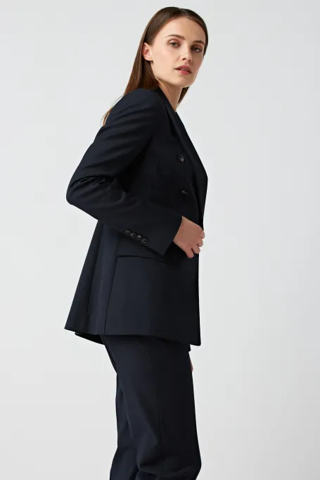 Námořnické dvouřadé sako k obleku Sophie