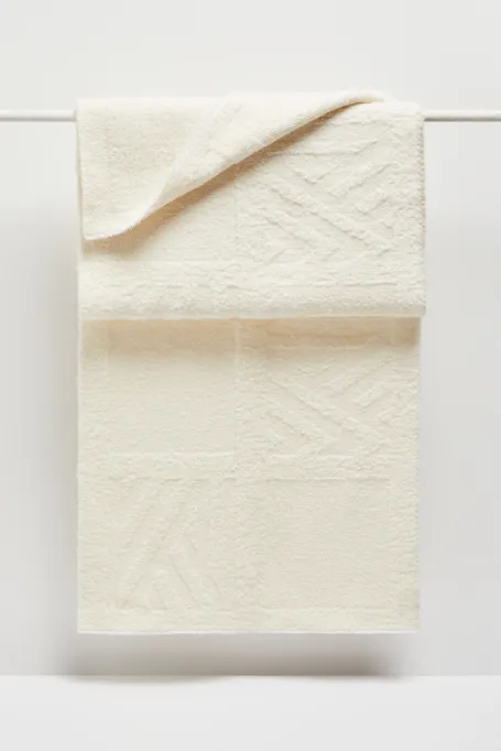 Bílá šála s alpakovou vlnou