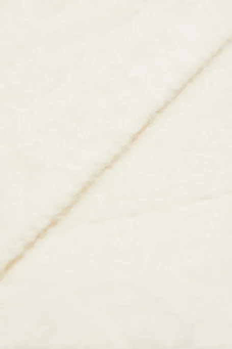 Bílá šála s alpakovou vlnou