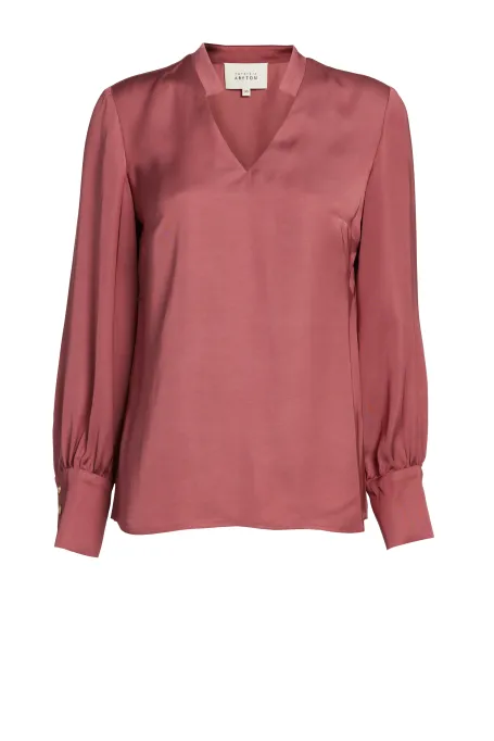 Halenka s knoflíky na manžetách