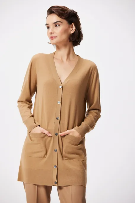 Kardigan z merino vlny