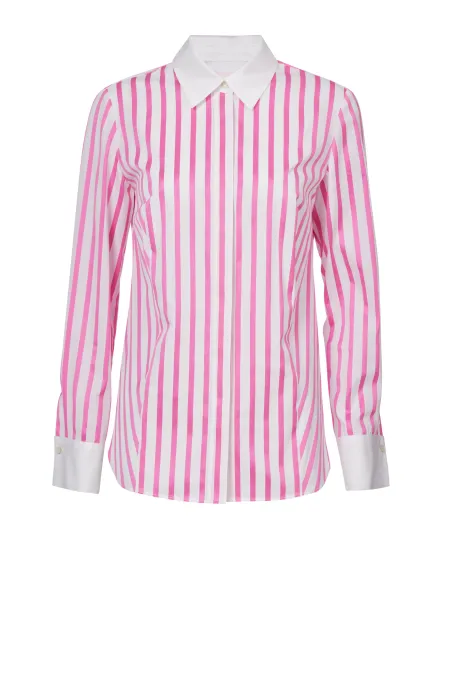 Bavlněná košile s pruhy