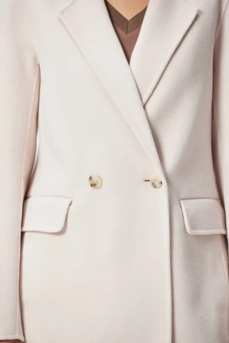 Bunda s hedvábím doubleface