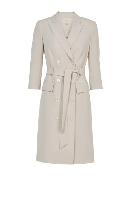 Dvouřadové šaty s páskem Elise