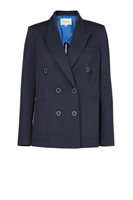 Námořnické bavlněné sako k obleku