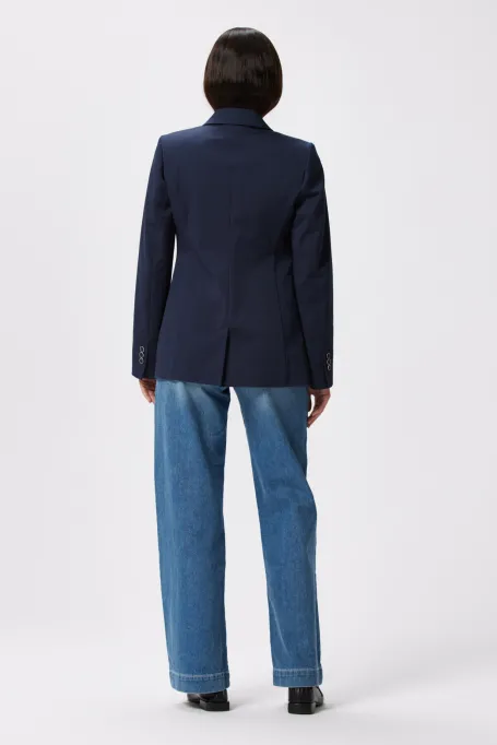 Námořnické bavlněné sako k obleku