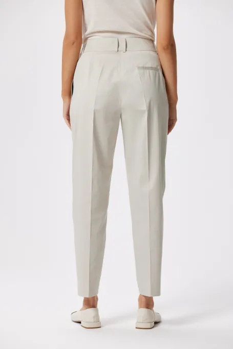 Bavlněné kalhoty s sklady