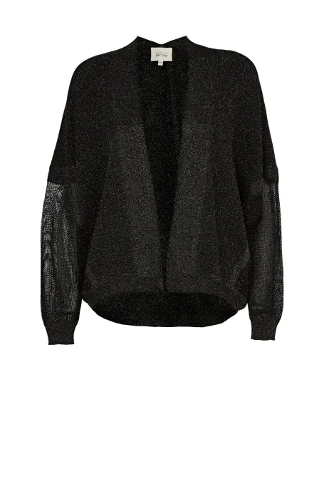 Černý kardigan