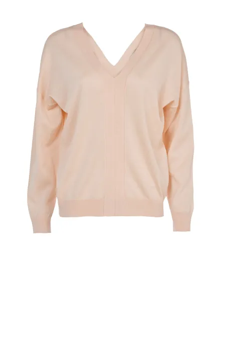 Blůza s výstřihem do V