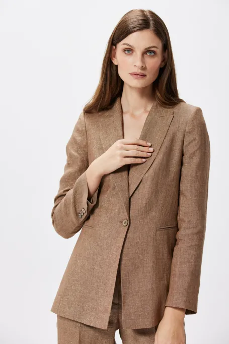 Lněné sako