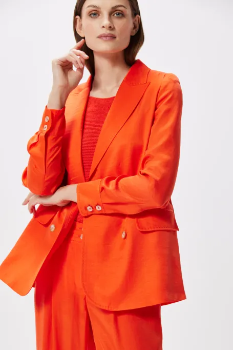 Dvouřadé sako k obleku