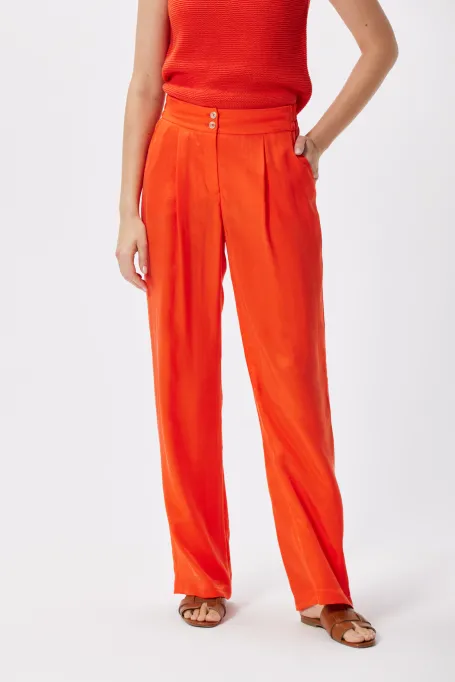 Kalhoty se širokou nohavicí