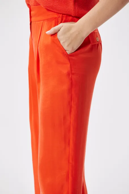 Kalhoty se širokou nohavicí