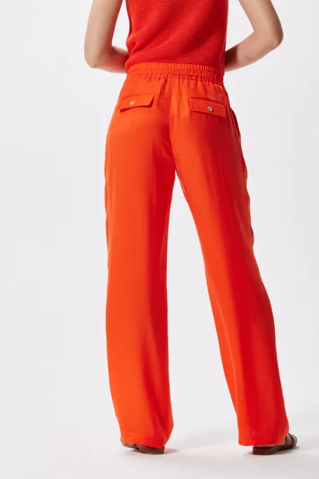 Kalhoty se širokou nohavicí