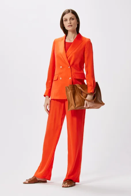 Kalhoty se širokou nohavicí