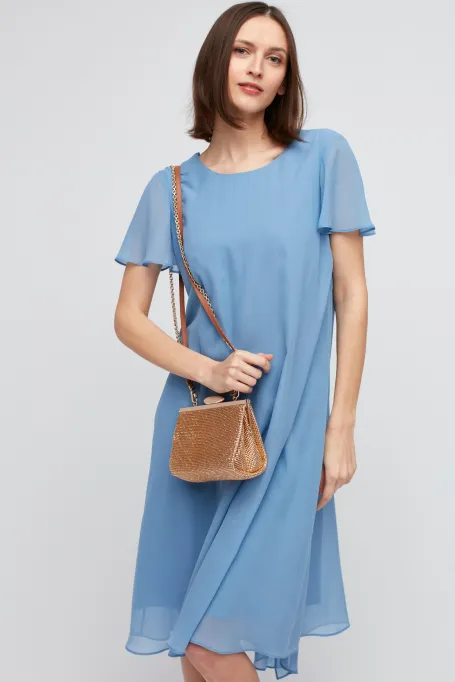 Mini kabelka ve zlaté barvě