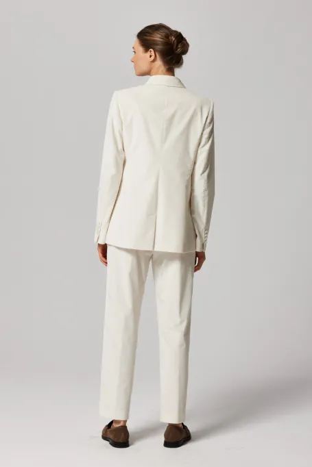 Bílý sako do obleku
