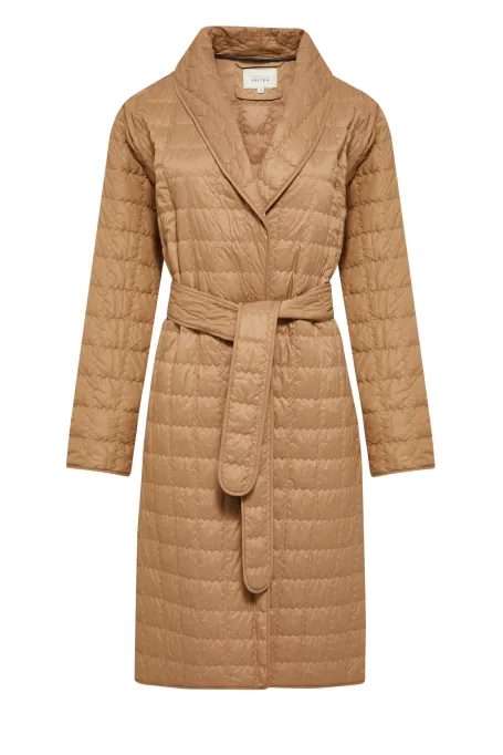 Prošívaná bunda s výplní z velbloudí vlny