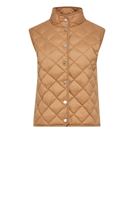 Péřová prošívaná vesta