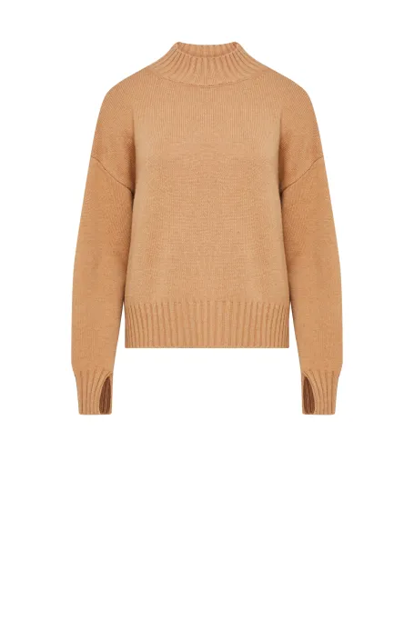 Svetr s velbloudí vlnou