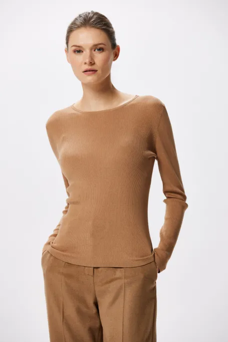 Blůza s lyocelem a hedvábím Emilly