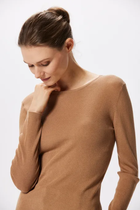 Blůza s lyocelem a hedvábím Emilly