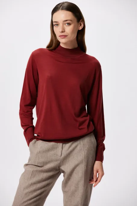 Polo-kabát z merino vlny