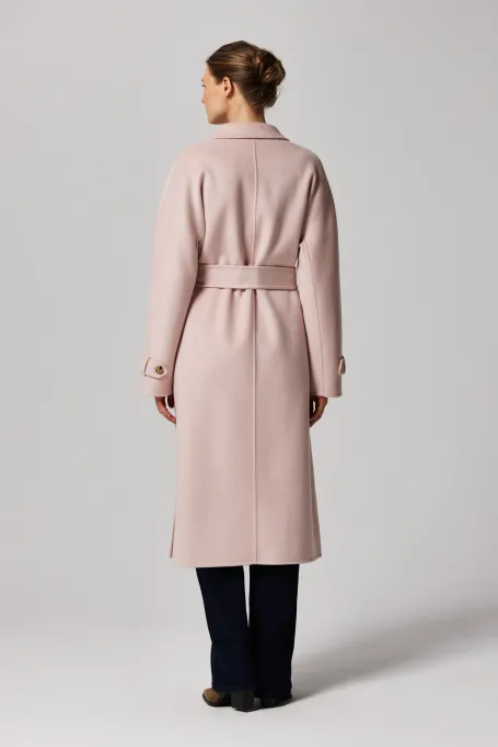 Kabát s hedvábím doubleface