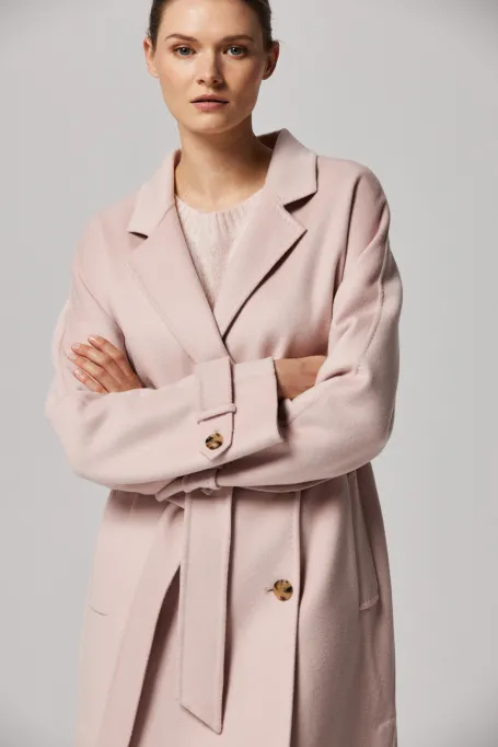 Kabát s hedvábím doubleface