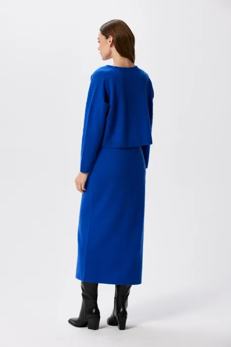 Krátký kardigan s kašmírem