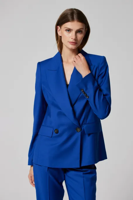 Vlněný sak do obleku