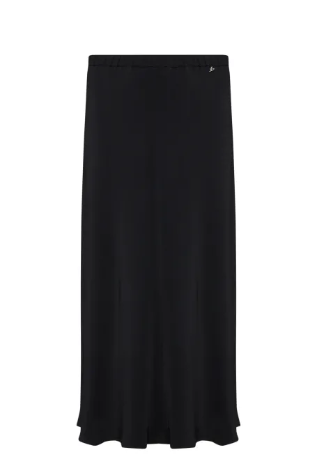 Černá midi sukně