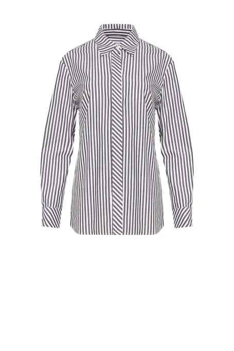 Bavlněná košile s pruhy
