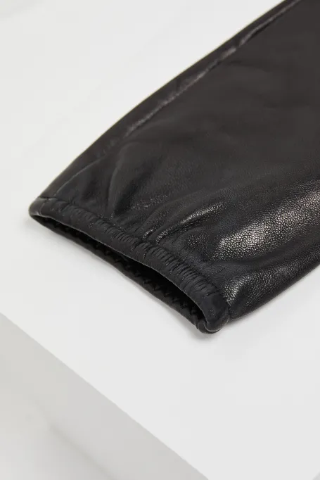 Černé dlouhé rukavice