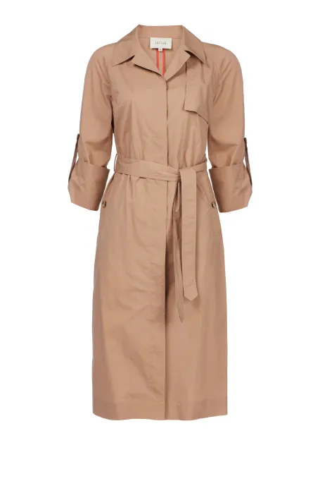 Košilové šaty z bavlny