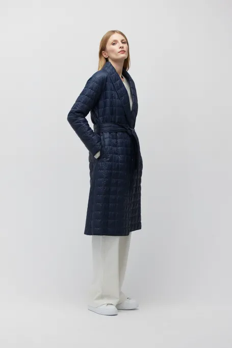 Námořnická prošívaná bunda s výplní z velbloudí vlny