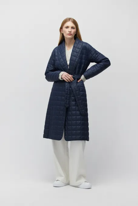 Námořnická prošívaná bunda s výplní z velbloudí vlny